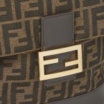 FENDI Backpack Brown FF jacquard fabric backpack - Image 4